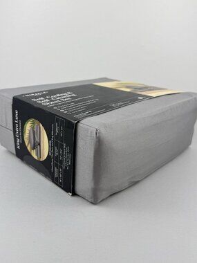 Miracle Made Sheet Set King EXTRA LUXE Stone Gray Cooling Self-Cleaning Sateen